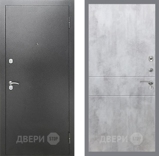 Входная металлическая Дверь Рекс (REX) Сити FL-290 Бетон светлый в Жуковский