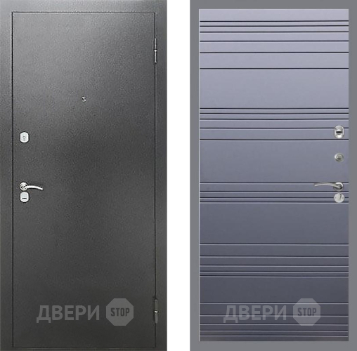 Входная металлическая Дверь Рекс (REX) Сити Line Силк титан в Жуковский