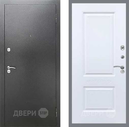 Входная металлическая Дверь Рекс (REX) Сити Смальта Силк Сноу в Жуковский