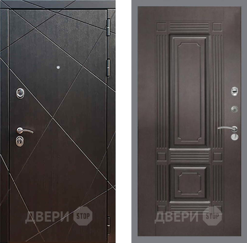 Входная металлическая Дверь Рекс (REX) 13 Венге FL-2 Венге в Жуковский