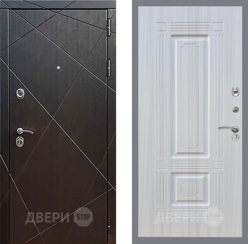 Входная металлическая Дверь Рекс (REX) 13 Венге FL-2 Сандал белый в Жуковский