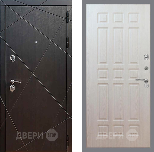 Входная металлическая Дверь Рекс (REX) 13 Венге FL-33 Беленый дуб в Жуковский