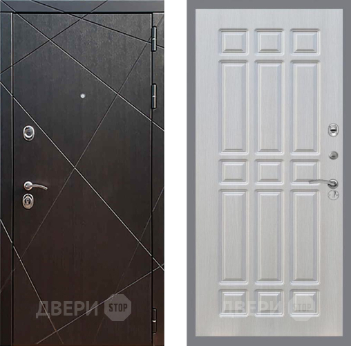 Входная металлическая Дверь Рекс (REX) 13 Венге FL-33 Лиственница беж в Жуковский
