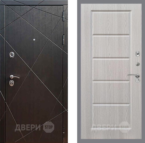 Входная металлическая Дверь Рекс (REX) 13 Венге FL-39 Беленый дуб в Жуковский