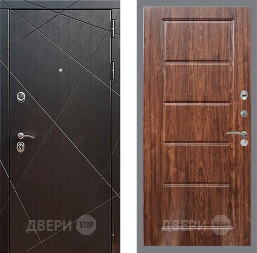 Входная металлическая Дверь Рекс (REX) 13 Венге FL-39 орех тисненый в Жуковский