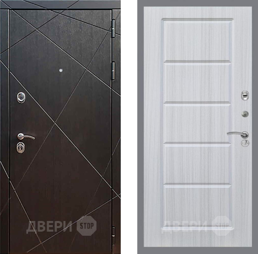 Входная металлическая Дверь Рекс (REX) 13 Венге FL-39 Сандал белый в Жуковский