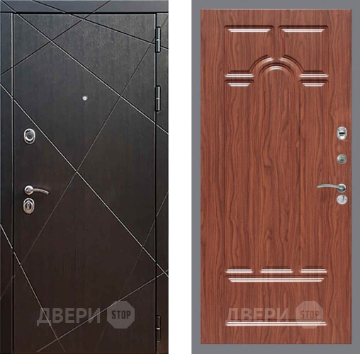 Входная металлическая Дверь Рекс (REX) 13 Венге FL-58 орех тисненый в Жуковский