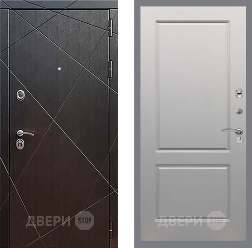Входная металлическая Дверь Рекс (REX) 13 Венге FL-117 Грей софт в Жуковский