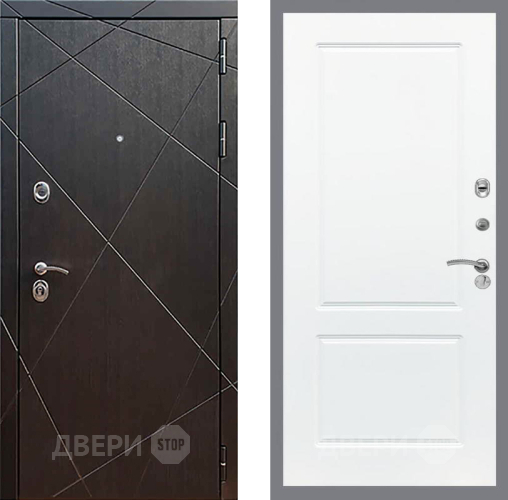 Входная металлическая Дверь Рекс (REX) 13 Венге FL-117 Силк Сноу в Жуковский