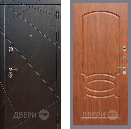 Входная металлическая Дверь Рекс (REX) 13 Венге FL-128 Морёная берёза в Жуковский