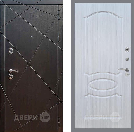 Входная металлическая Дверь Рекс (REX) 13 Венге FL-128 Сандал белый в Жуковский