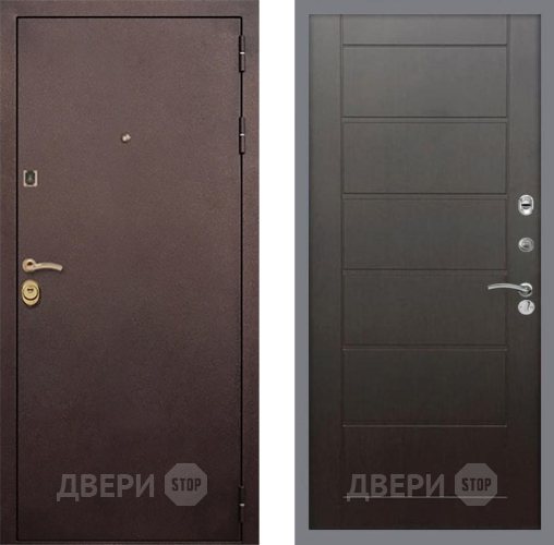 Входная металлическая Дверь Рекс (REX) Лайт 3К Сити Венге в Жуковский