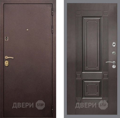Входная металлическая Дверь Рекс (REX) Лайт 3К FL-2 Венге в Жуковский
