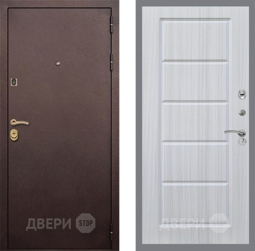 Входная металлическая Дверь Рекс (REX) Лайт 3К FL-39 Сандал белый в Жуковский