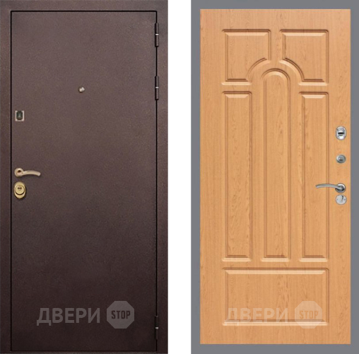 Входная металлическая Дверь Рекс (REX) Лайт 3К FL-58 Дуб в Жуковский