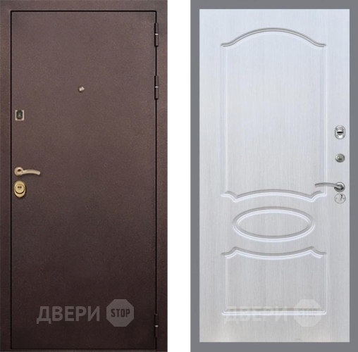 Входная металлическая Дверь Рекс (REX) Лайт 3К FL-128 Лиственница беж в Жуковский