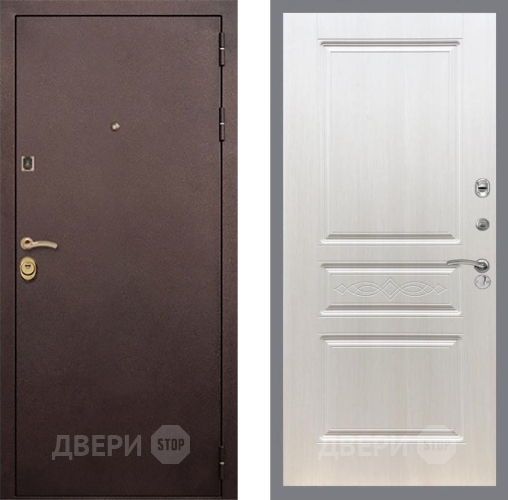 Входная металлическая Дверь Рекс (REX) Лайт 3К FL-243 Лиственница беж в Жуковский