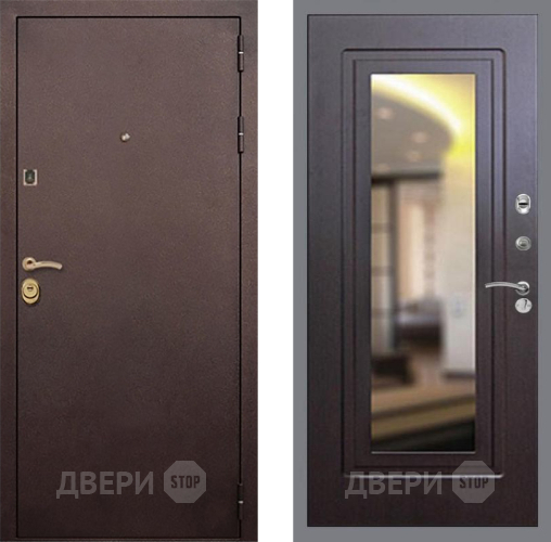 Входная металлическая Дверь Рекс (REX) Лайт 3К FLZ-120 Венге в Жуковский
