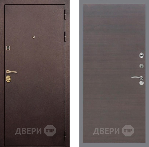 Входная металлическая Дверь Рекс (REX) Лайт 3К GL венге поперечный в Жуковский