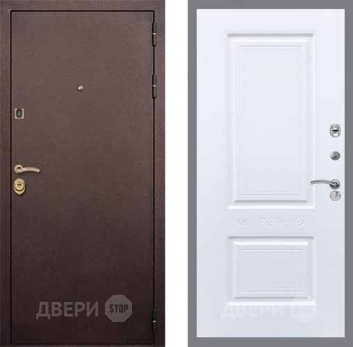 Входная металлическая Дверь Рекс (REX) Лайт 3К Смальта Силк Сноу в Жуковский