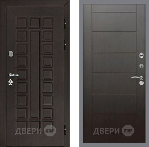 Входная металлическая Дверь Рекс (REX) Сенатор 3К Сити Венге в Жуковский