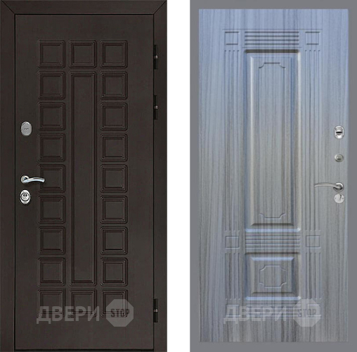 Входная металлическая Дверь Рекс (REX) Сенатор 3К FL-2 Сандал грей в Жуковский