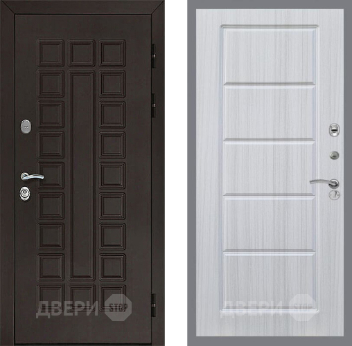 Входная металлическая Дверь Рекс (REX) Сенатор 3К FL-39 Сандал белый в Жуковский