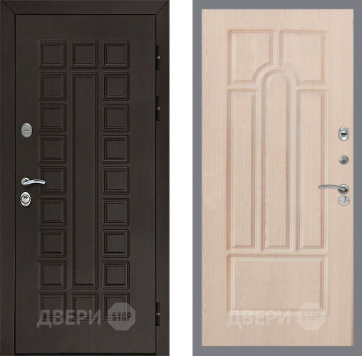Входная металлическая Дверь Рекс (REX) Сенатор 3К FL-58 Беленый дуб в Жуковский