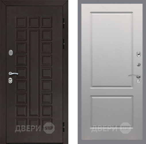 Входная металлическая Дверь Рекс (REX) Сенатор 3К FL-117 Грей софт в Жуковский