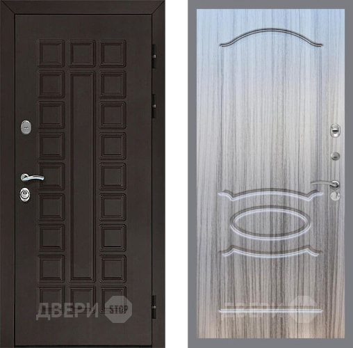 Входная металлическая Дверь Рекс (REX) Сенатор 3К FL-128 Сандал грей в Жуковский
