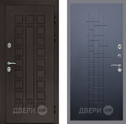 Входная металлическая Дверь Рекс (REX) Сенатор 3К FL-289 Ясень черный в Жуковский