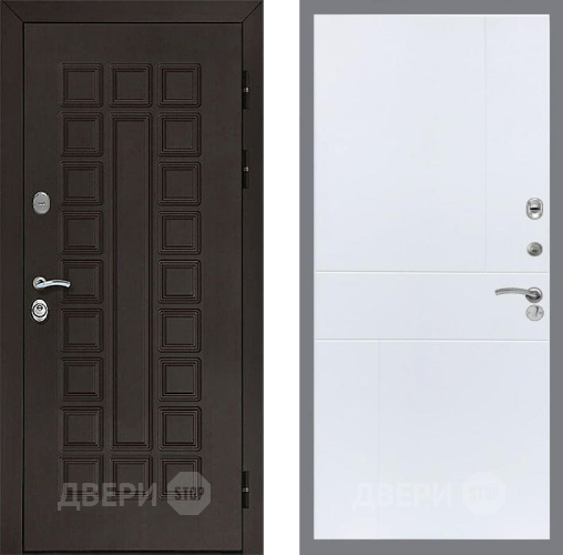 Входная металлическая Дверь Рекс (REX) Сенатор 3К FL-290 Силк Сноу в Жуковский