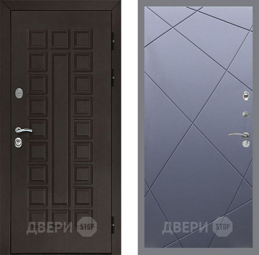 Входная металлическая Дверь Рекс (REX) Сенатор 3К FL-291 Силк титан в Жуковский