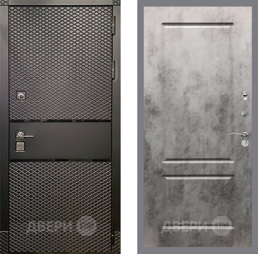 Дверь Рекс (REX) 15 Черный Кварц FL-117 Бетон темный в Жуковский