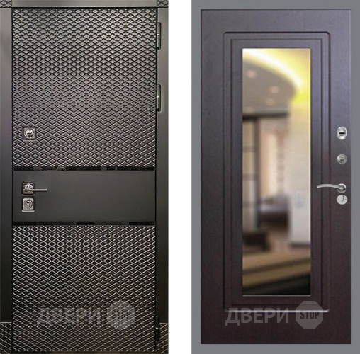 Дверь Рекс (REX) 15 Черный Кварц FLZ-120 Венге в Жуковский