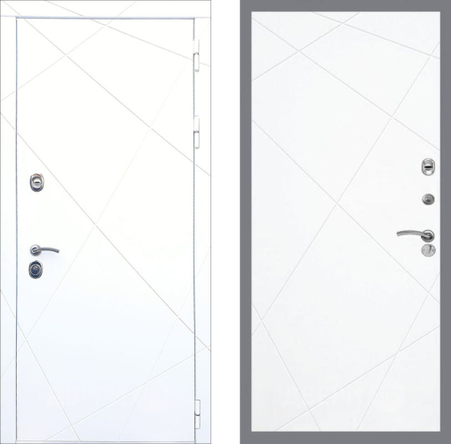 Входная металлическая Дверь Рекс (REX) 13 Силк Сноу FL-291 Силк Сноу в Жуковский