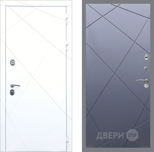 Входная металлическая Дверь Рекс (REX) 13 Силк Сноу FL-291 Силк титан в Жуковский