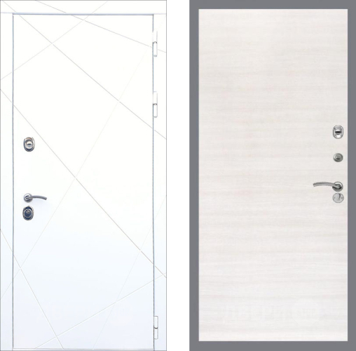 Входная металлическая Дверь Рекс (REX) 13 Силк Сноу GL Акация в Жуковский