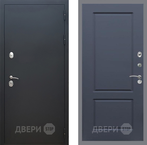 Входная металлическая Дверь Рекс (REX) 5 Черный Муар FL-117 Силк титан в Жуковский