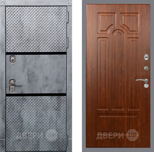 Входная металлическая Дверь Рекс (REX) 15 Бетон Темный FL-58 Морёная берёза в Жуковский