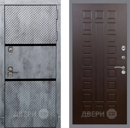 Входная металлическая Дверь Рекс (REX) 15 Бетон Темный FL-183 Венге в Жуковский