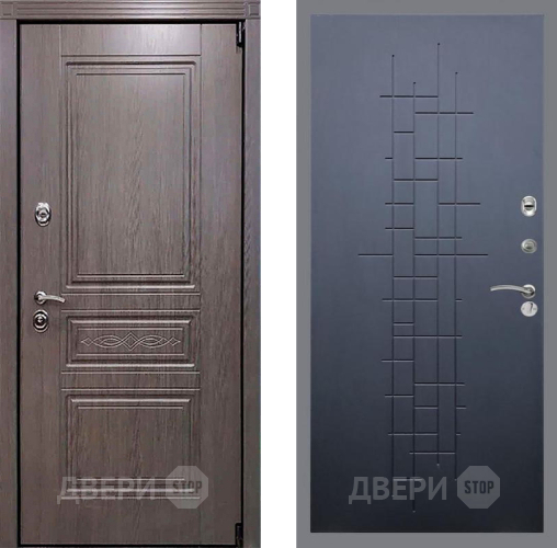 Входная металлическая Дверь Рекс (REX) Премиум-S FL-289 Ясень черный в Жуковский