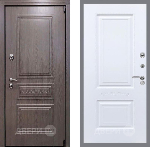 Входная металлическая Дверь Рекс (REX) Премиум-S Смальта Силк Сноу в Жуковский