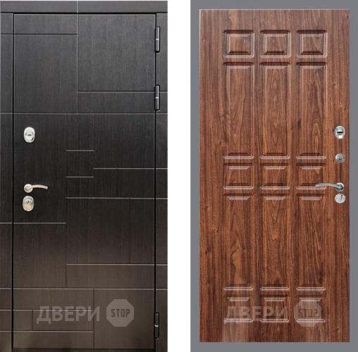 Дверь Рекс (REX) 20 FL-33 орех тисненый в Жуковский