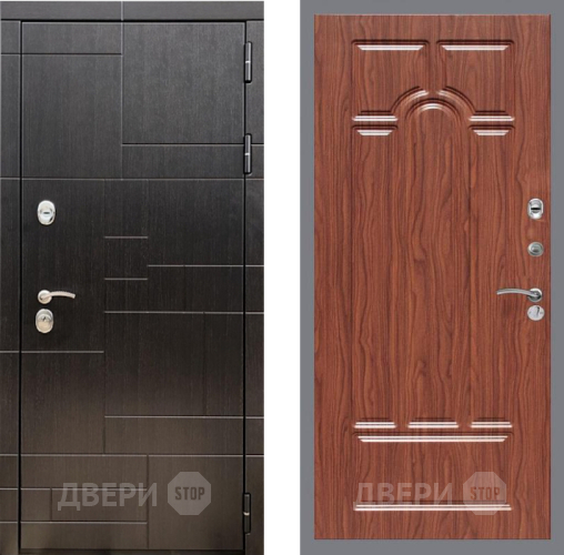 Входная металлическая Дверь Рекс (REX) 20 FL-58 орех тисненый в Жуковский