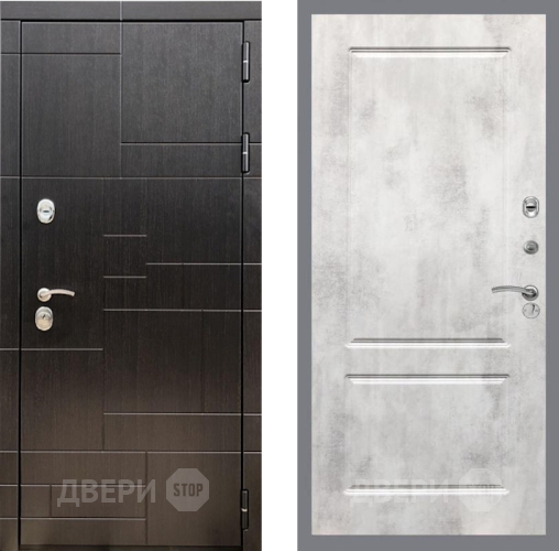 Входная металлическая Дверь Рекс (REX) 20 FL-117 Бетон светлый в Жуковский