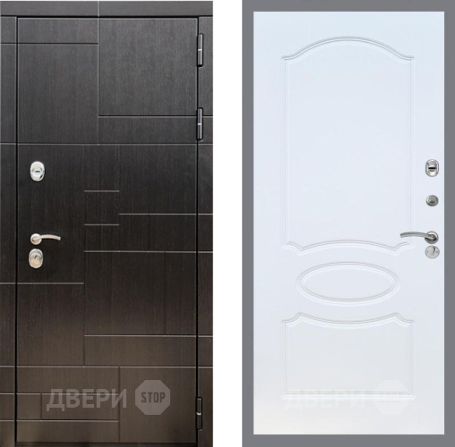 Входная металлическая Дверь Рекс (REX) 20 FL-128 Белый ясень в Жуковский