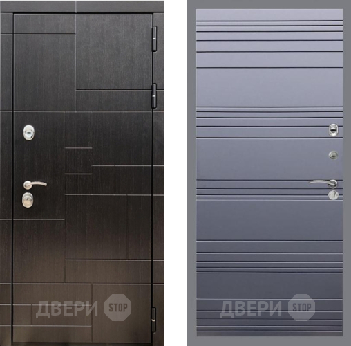 Входная металлическая Дверь Рекс (REX) 20 Line Силк титан в Жуковский