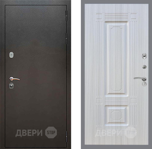 Входная металлическая Дверь Рекс (REX) 5 Серебро Антик FL-2 Сандал белый в Жуковский