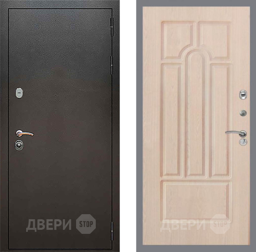 Входная металлическая Дверь Рекс (REX) 5 Серебро Антик FL-58 Беленый дуб в Жуковский